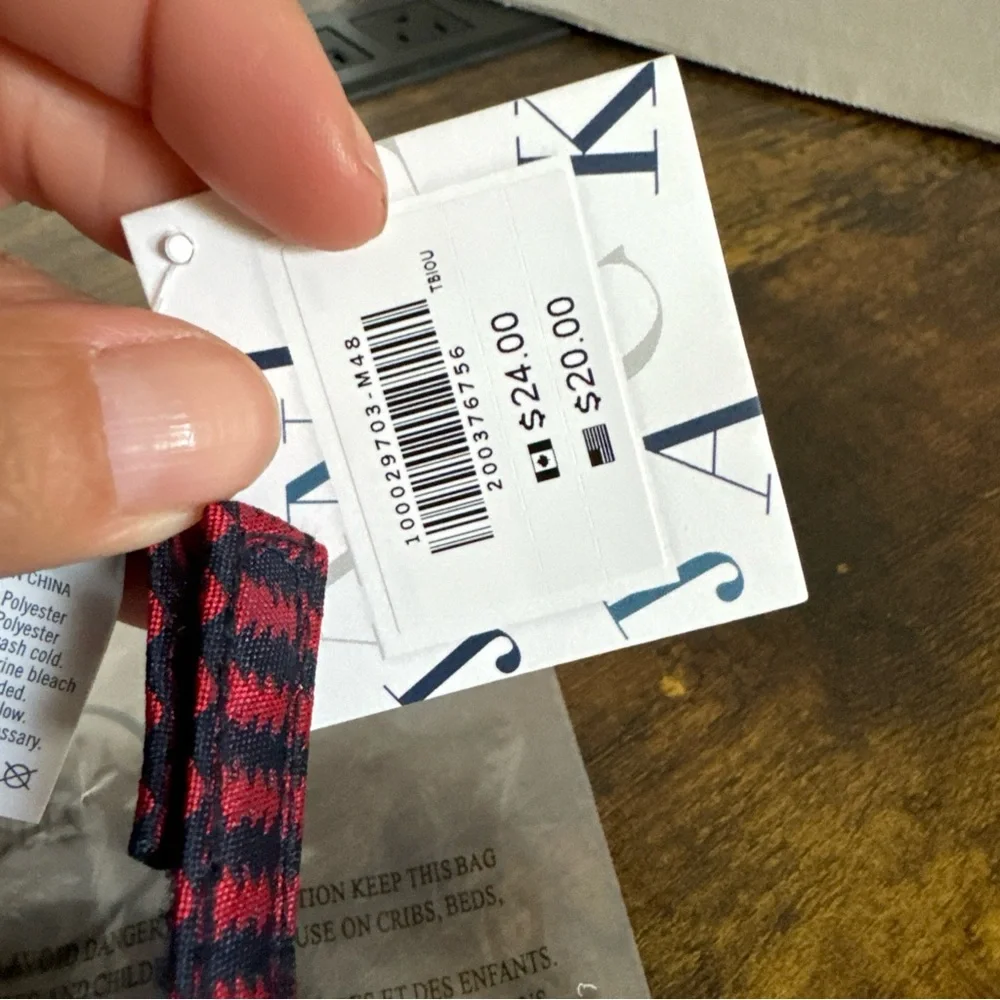 NWT Janie and Jack SPECIAL OCCASION Blue Red Christmas Bow Tie Size 2 to 5
